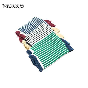 

[EIOISAPRA]National Wind Vintage Autumn Winter Striped Cotton Women Funny Socks Breathable Antiskid Harajuku Socks