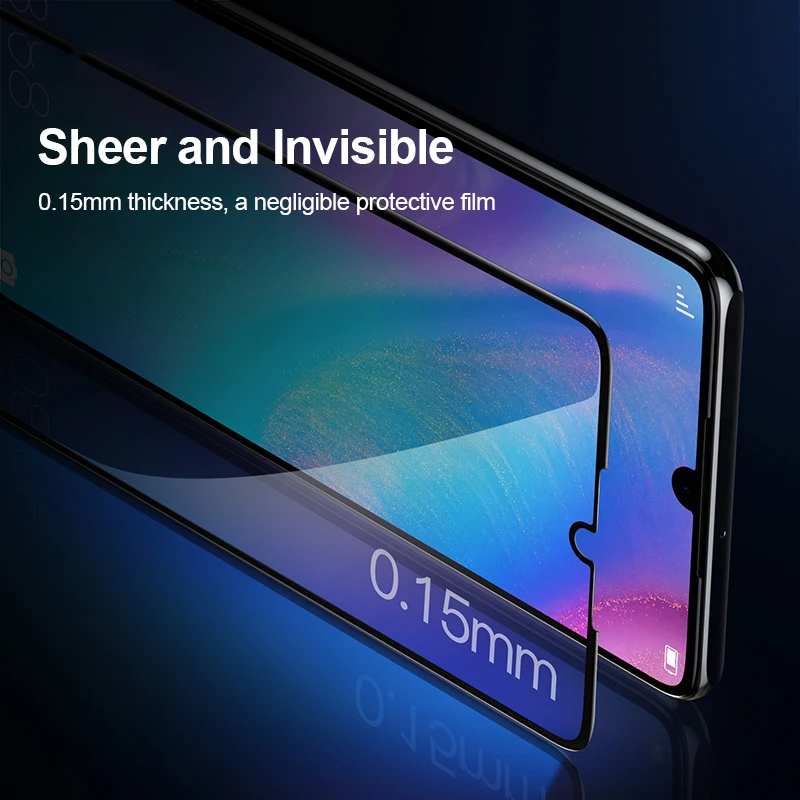 Baseus 2pcs Screen Protector Tempered Glass For Huawei P30 Pro Hydrogel Film Protective Front Glass Film For Huawei P30 P30Pro