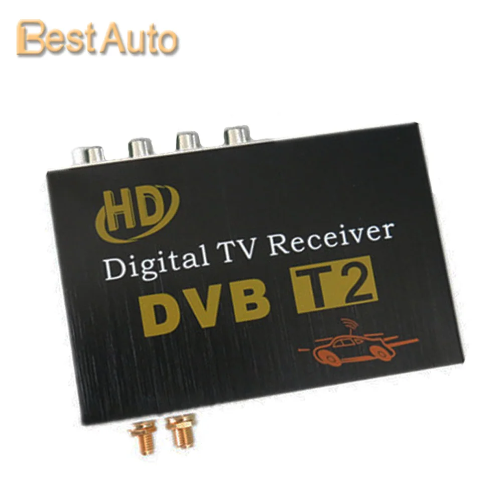 Высокое Скорость автомобиля DVB-T2 ТВ Box Цифровой ТВ приемник с двойной тюнеры для Таиланд Индонезия Сингапур Колумбия