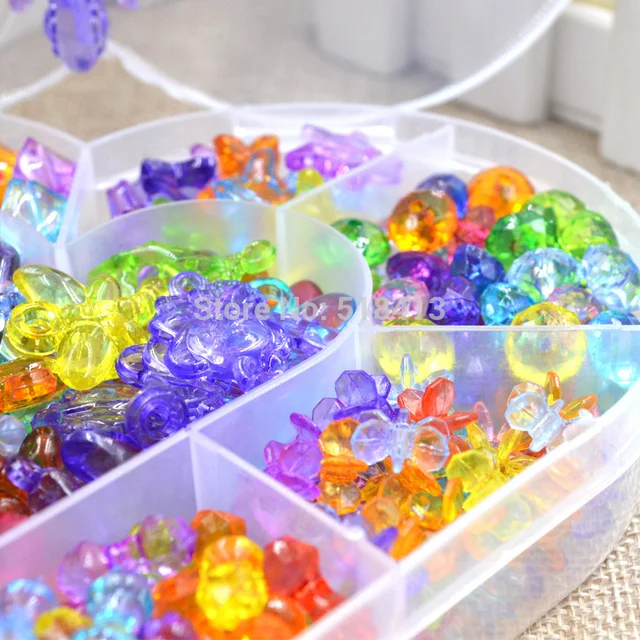 Children Girls Toys 3 ~ 12 Years Old Girl Child Beaded Handmade Toy Suit Birthday Gift Presents Princess Party Hot Sale 2021 2