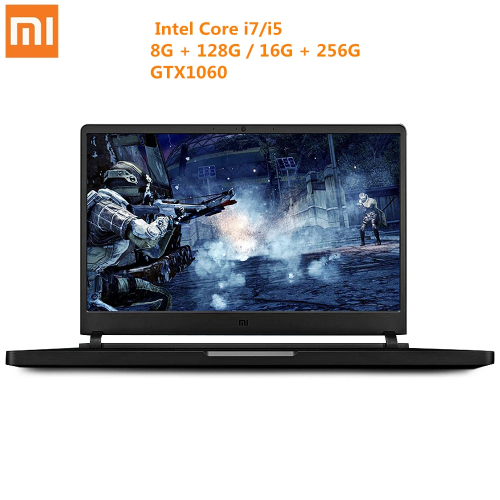 Xiaomi Mi ноутбук 15 6 дюймов Windows 10 Intel Core i7 7700HQ четырехъядерный 2 8 GHz 16 GB ram 256 SSD + 1 ТБ HDD Dual