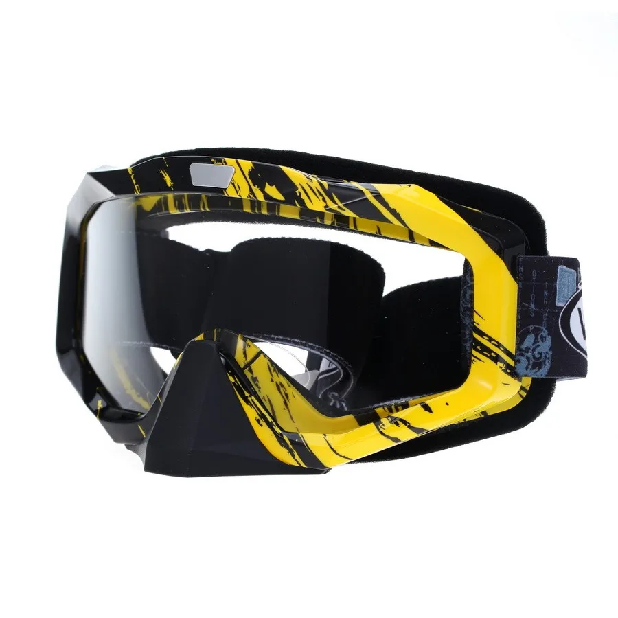 POSSBAY многоцветные пылезащитные линзы лыжные очки с защитой от ультрафиолетовых лучей-защитные очки для сноуборда Мужские Женские гоночные внедорожные мотокроссы - Цвет: Style 11