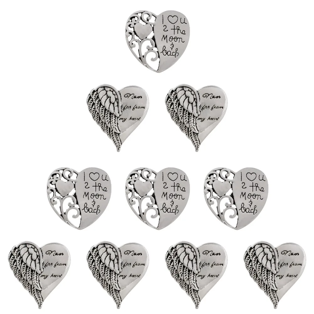 

10pcs/lot wholesale High-quality new Snap Jewelry Silver heart Snap Buttons fit18-20mm snap Buttons Bracelet fashion jewelry