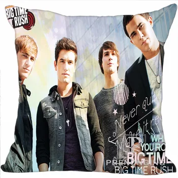 

Custom Pillowcase Cover Big Time Rush Square Zipper Pillow Cover Print Your Pictures 20x20cm,35x35cm(one side) 180117#10