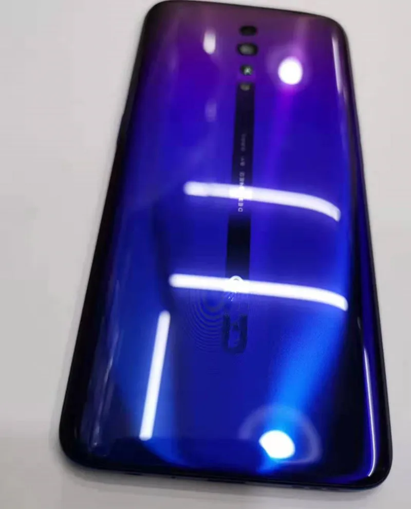 Задний корпус для OPPO Reno Z задняя крышка стеклянная батарея Чехол для Камеры len flash camp с логотипом Замена MIXUEWEIQI