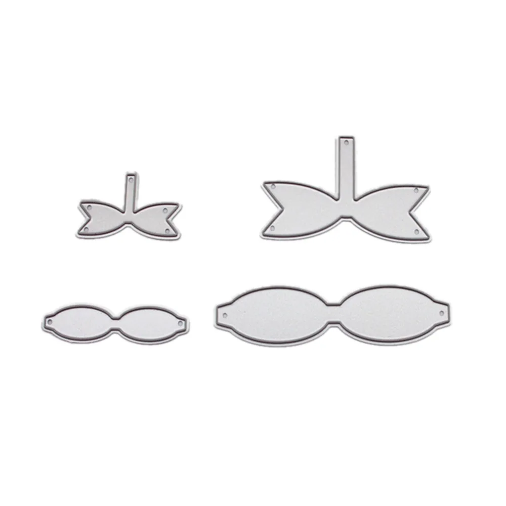 6pcs-set-7-5-1-5cm-New-scrapbooking-DIY-Carbon-Sharp-Metal-steel-cutting-die-Bow (4)
