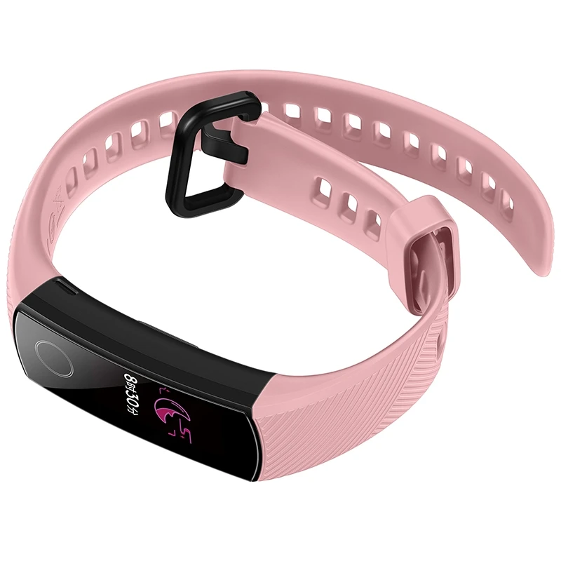 Оригинальный Смарт браслет Huawei Honor Band 4 для бега цветной сенсорный Amoled дисплей 0 95