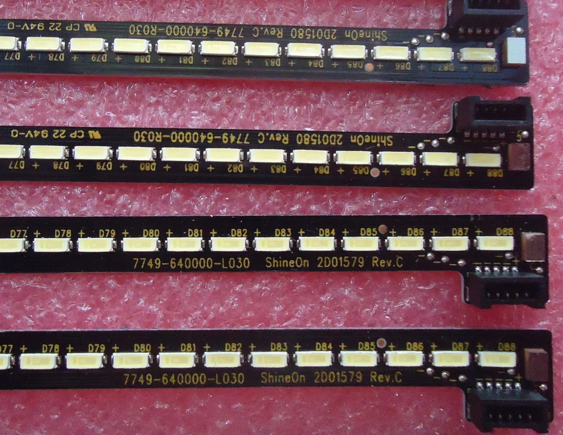 Для skyworth для Coocaa 40K1Y Article lamp 1555-R4000000-LA 1555-R4000000-02 REL400FY 1 штука = 88LED 441 мм | Электроника
