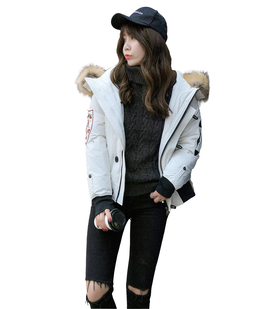 women's short down jacket