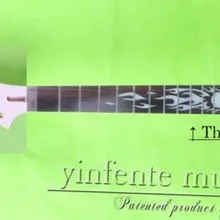 Одна гитара шеи клен шеи и палисандр палец доска 25,5 22 лада гайка ширина 42 мм Ширина каблука 56 мм прозрачный лак