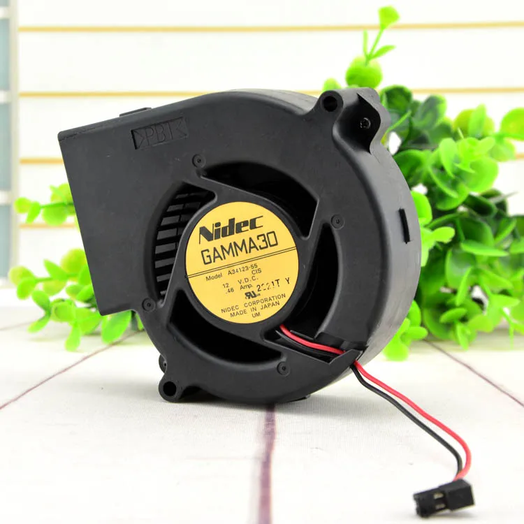 

New Original A34123-55 12V 0.46A 9733 9CM Turbine Blower Cooling Fan