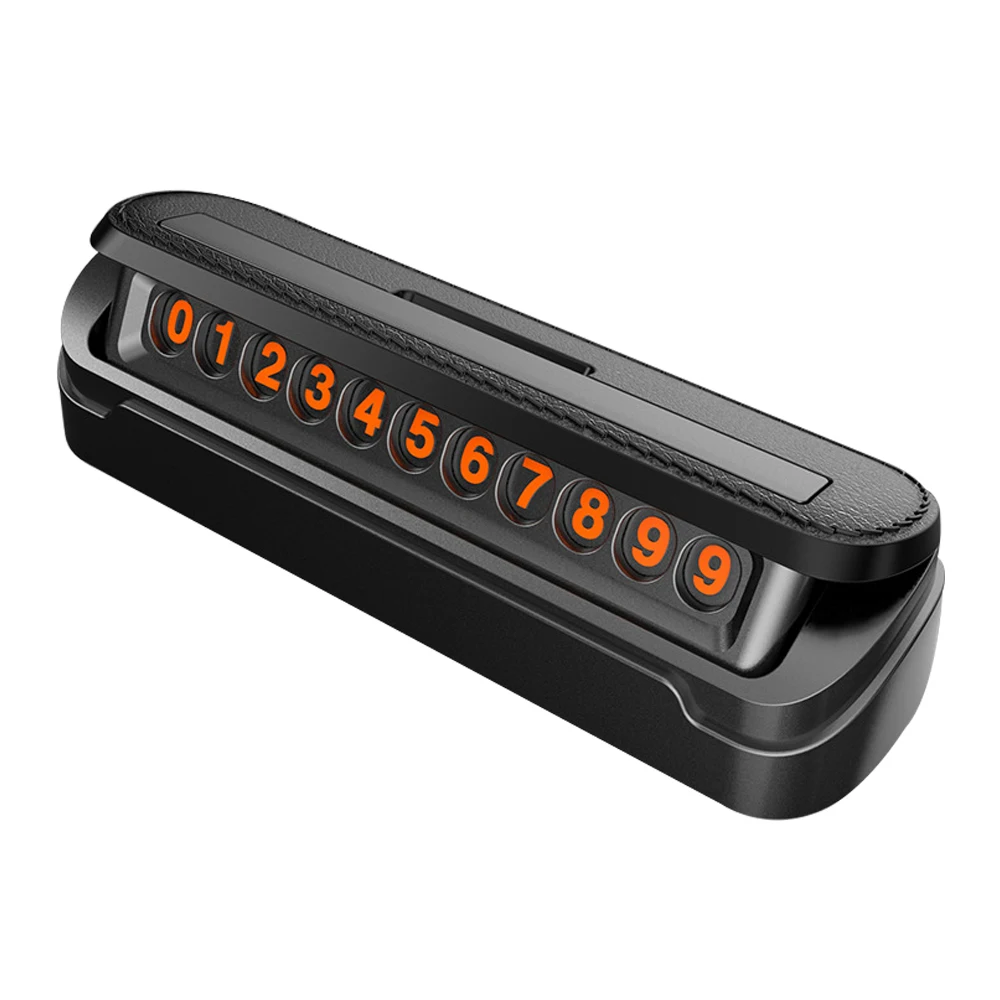 

Mobile Number Card Plate Sticker for Car Styling Temporary Parking Card Plate Telephone Number Card Car Interior Stickers