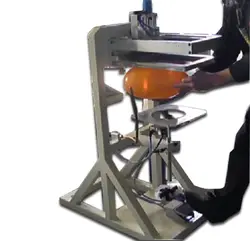 Малый и простота в эксплуатации пневматические шар печатная машина, экран печатная машина для продажи