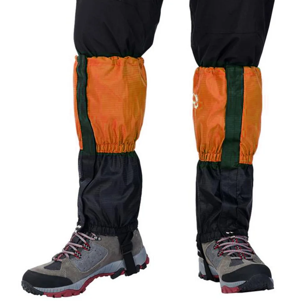 2PCSOutdoorAdultWaterproofSkiSnowGaitersMountaineeringSnow