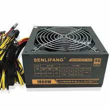 Brand new Gold POWER 1800W BTC power supply for R9 380 RX 470 RX480 6 font