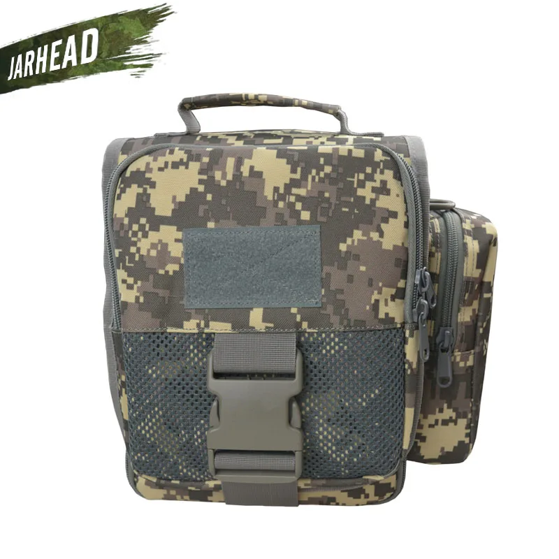 Новая спортивная сумка для отдыха на открытом воздухе, тактическая поясная сумка, военная сумка для инструментов EDC, сумка для инструментов, поясная сумка для охоты, медицинская сумка для первой помощи - Цвет: ACU
