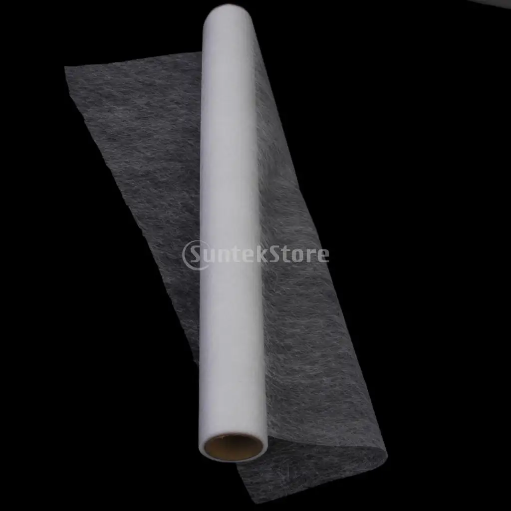 DOUBLE SIDE ADHESIVE WONDER WEB IRON ON FUSIBLE BONDING HEMMING TAPE 42CM/17' Width X 4 Meters Long DIY Sewing Accessories