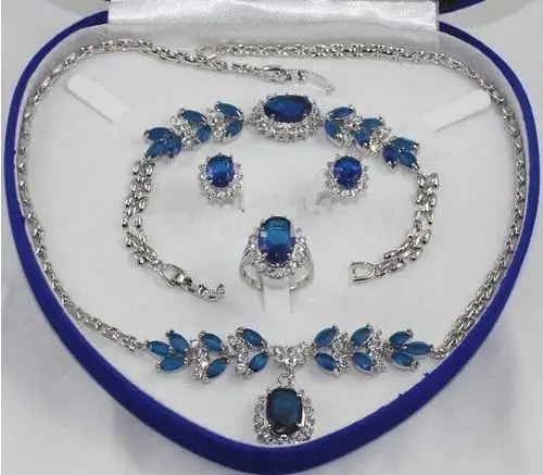 Miss charm Jew.161 Bridal Fashion Jewellery Women's Set Necklace Earring Ring Bracelet (A0425)