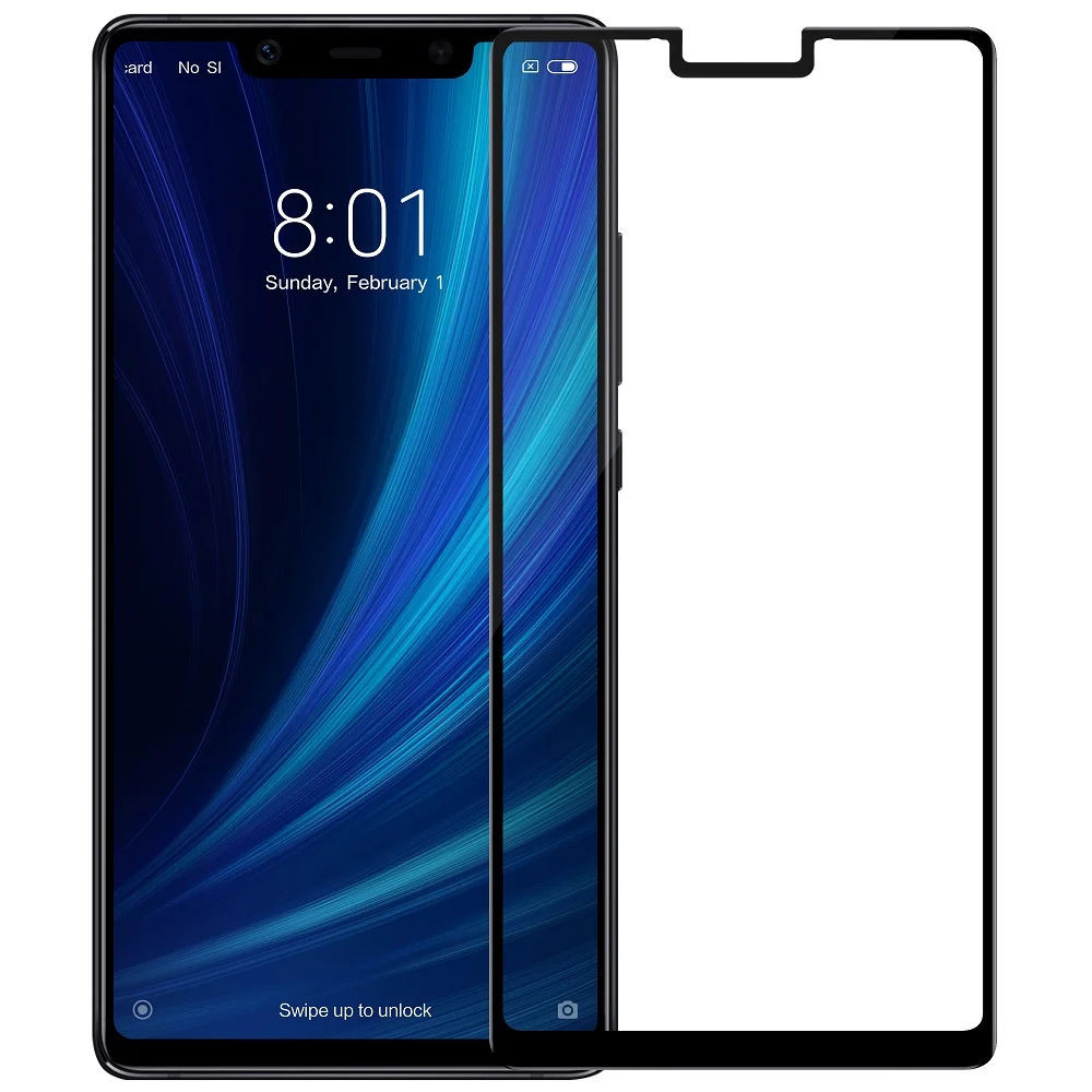 Nillkin 3D CP + MAX стекло пленка для Xiaomi 8 SE M8 Защитное экрана фильм край крышки полный