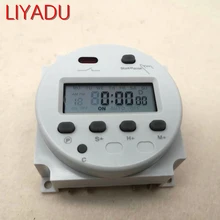 CN102A 12 V/24 V/110 V/220 V Einzel-und doppel countdown micro zyklus zeit steuerung schalter timer controller sekunden control
