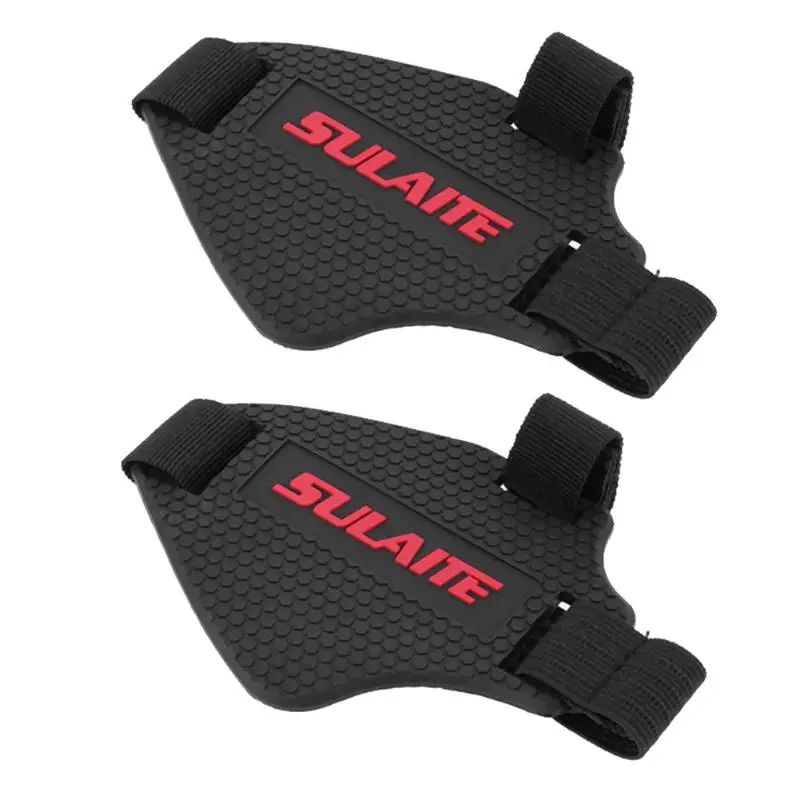 2Pcs Motorcycle Gear Shifter Shoe Boots Protector TPU Soft Rubber Shift