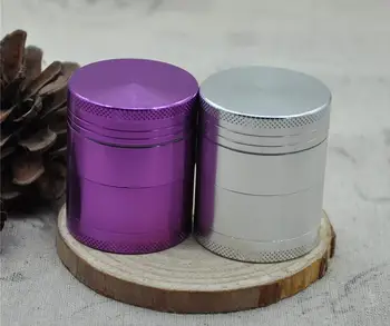 

10pcs/lot New Design Hand Grinder 4 Layer Herbal Herb Tobacco Grinder Smoke Crusher Hand Muller smoking grinder herbal grinder