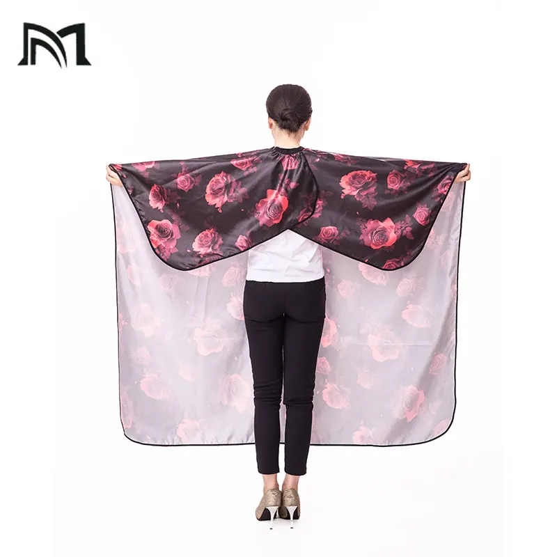Hairdresser Capes Professional Cutting Hair Waterproof Cloth Salon Barber Gown Cape Hairdressing Hairdresser Cape for Adult D2