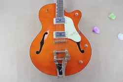 Оптовая продажа 6120 Gretsch Orange Электрогитары с вибрато (Bigsby) с Hardcase