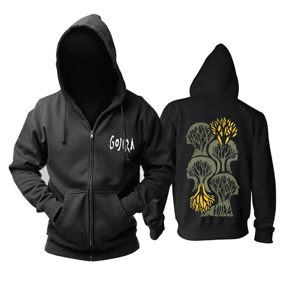 zip up band hoodies