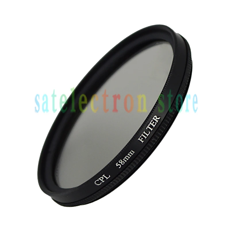 58 mm 58mm CPL Filter Circular Polarizing PL CIR C PL Lens Filter for