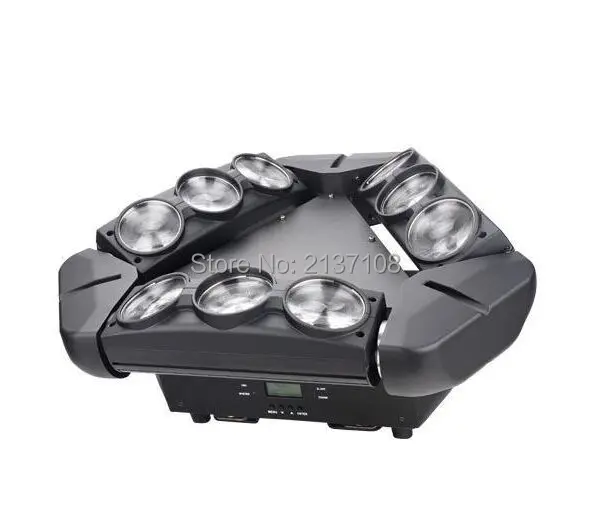 

RGBW Cree LED Spider Beam Wash Moving Head Light 140W 9 Eyes DMX DJ Disco Party Wedding Stage Lightings Luces De Fiesta 230V