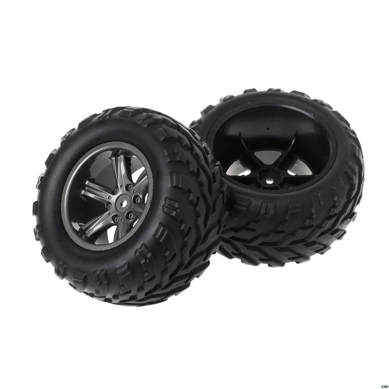

2pcs Upgraded Repair Parts 15-ZJ01 RC Car Spare Wheel Rubber Tires Tyres Accessories For Remote Control 1/12 S911/9115 Truck Toy
