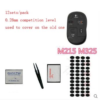

100% Original Hotline Games Mouseskate For Logitech M215 M325 competition Level mouse feet Teflon mousepad