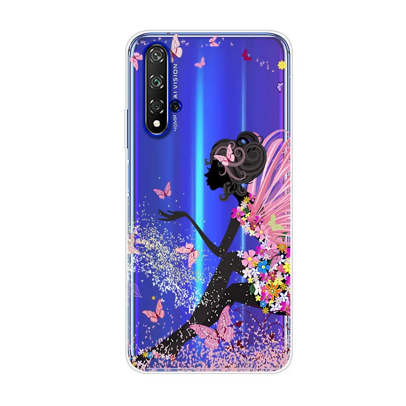 Силиконовый чехол ТПУ для Honor 20, мягкий чехол для телефона huawei Honor 20 Pro 20Pro Honor20 Lite YAL-L41 20i - Цвет: Case 69