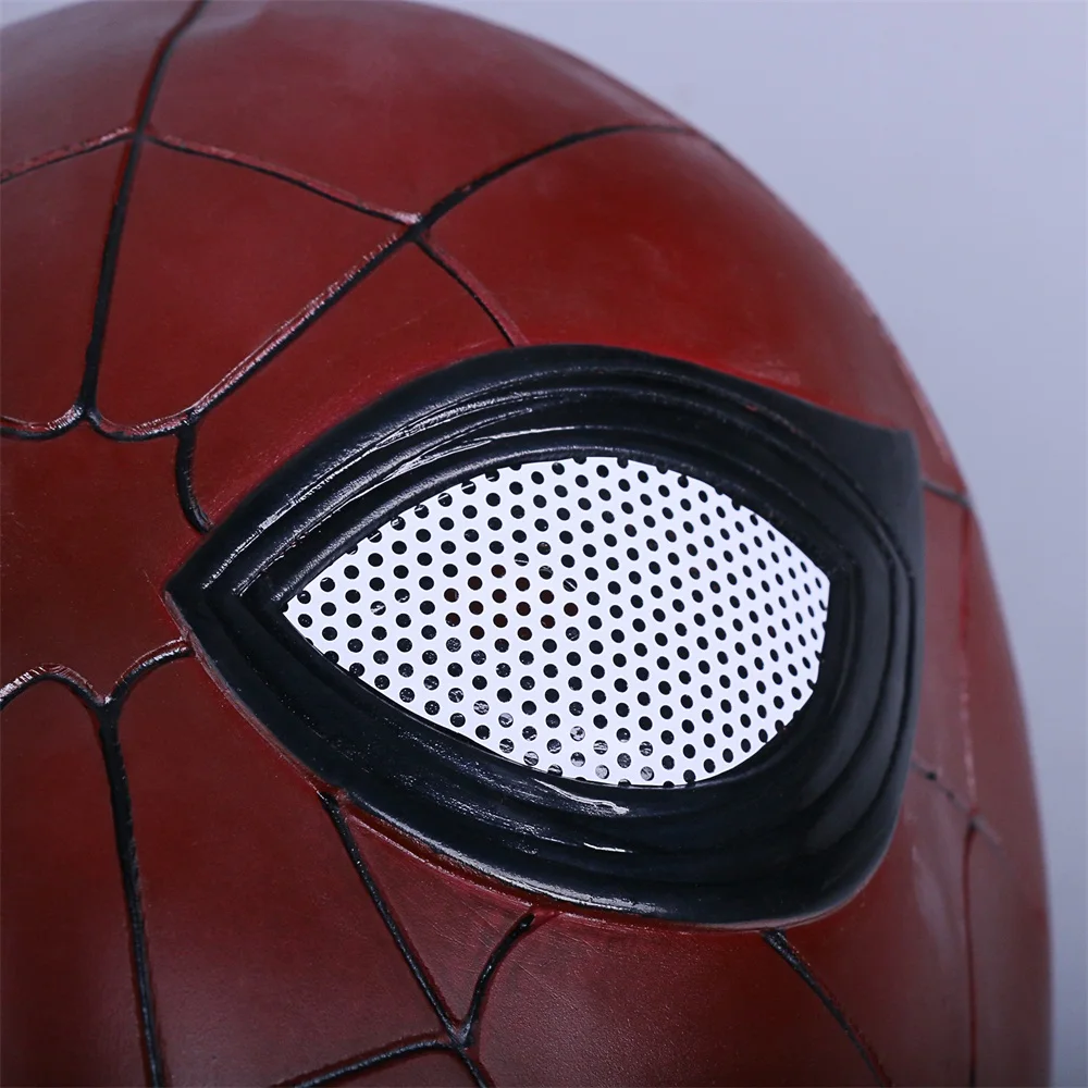 New Avengers Infinity War Superhero Spiderman Mask Cosplay Full Head adult party Halloween pvc mask prop (10)