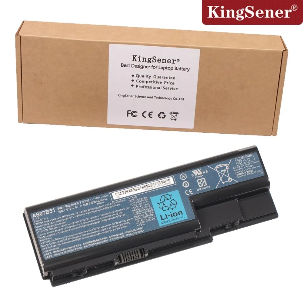 KingSener AS07B51 laptop battery For Acer Aspire 5520G 5710 5715Z 5720