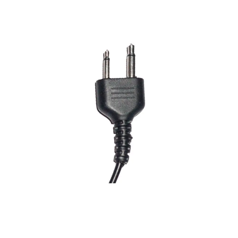 Covert Acoustic Tube Earphone With In line Clip PTT Mic for ICOM Two Way Radios F3G 2