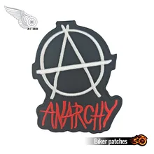 Anarchy Patch Significant Custom Motorcycle Logo Sons Of Patch Anarchy SOA Embroidered Biker Emblem for Vest Jackets DIY red black star sons of anarchy reaper bandeau side tie bikini