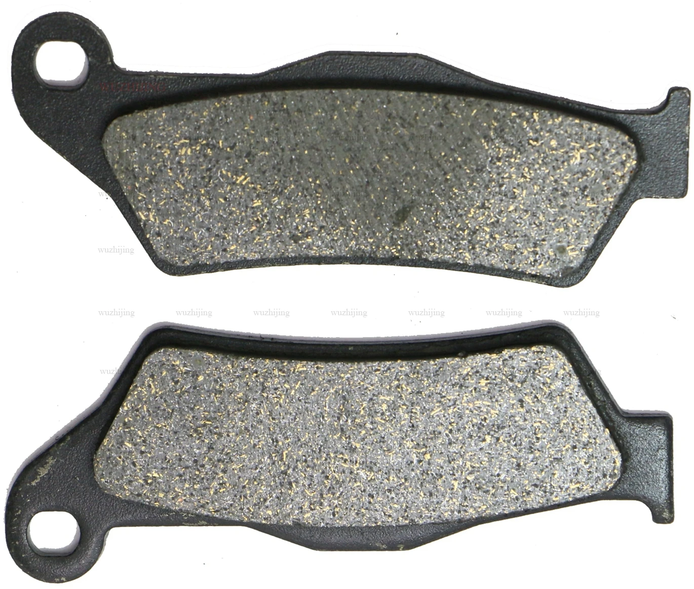 Тормозной башмак колодки комплект YAMAHA XT 660 XT660 Z Tenere 2008- 2013 2012 2011 2010 2009 - Цвет: CARBON FRONT LEFT