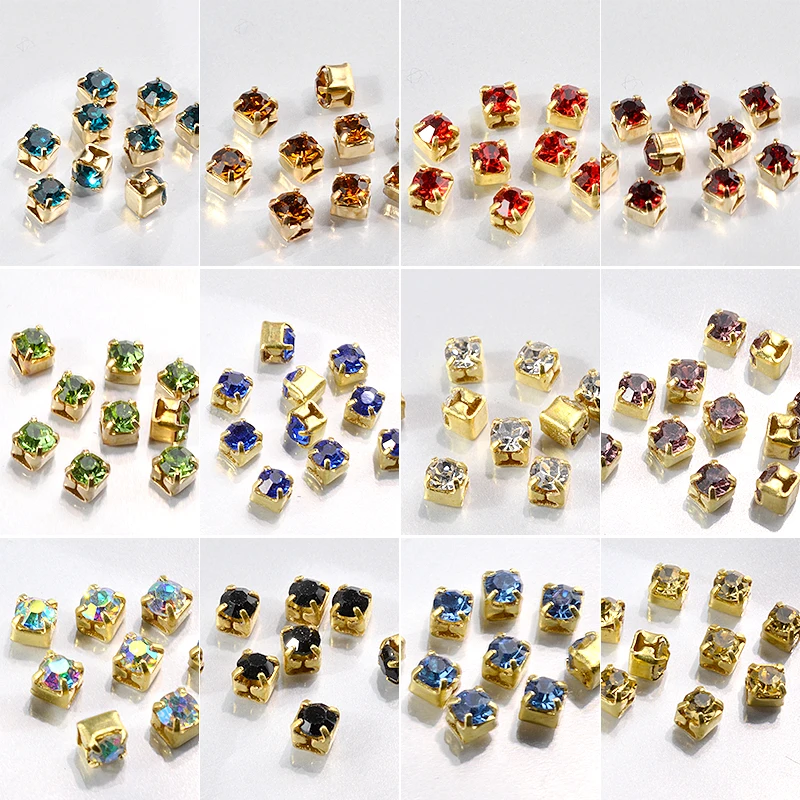 1-Box-Bunte-Kristall-N-hen-Auf-Nail-art-Strass-Mit-Klaue-Glitter-Gems-Rad-F (2)