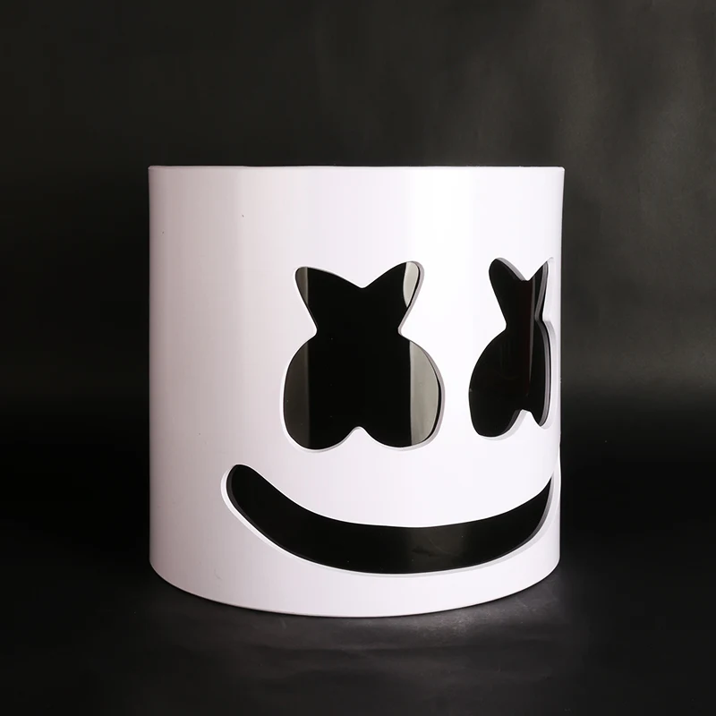 DJ Marshmello PVC Helmet Mask Festival Fans Show Concert Party Props