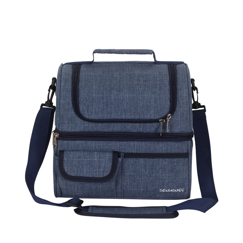 Portable Lunch Picnic Bag Beer Bags Drink Food Cooler Box Ourdoor Camping Equipment Women Men Kids Beach Fridge Thermal Basket (14)