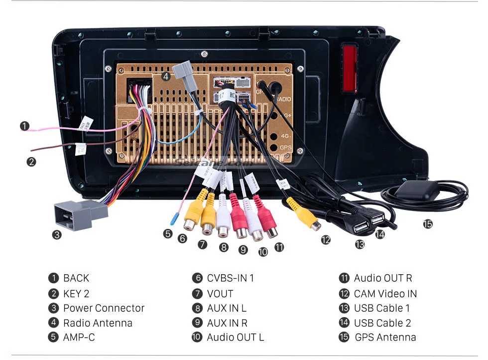 Discount Seicane 2Din Android 8.1 10.1" GPS Car Radio Audio Stereo Multimedia Player For 2014 2015 2016 2017 Honda CITY Left Hand Drive 20