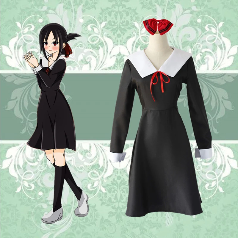 Аниме Kaguya Sama Love is War Косплей костюмы Shinomiya Костюм Хэллоуин вечевечерние женщины