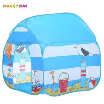 

Children Game House Kids Play Teepee Tent Foldable Camping Traveling Outdoor Castle Play Tent Girls Boys Sports Game Toy