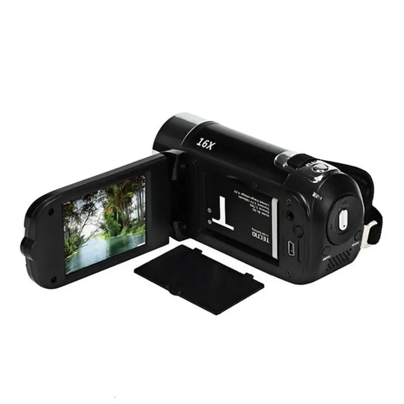 4X Digital Zoom Camera 2.4''HD LCD Digital Camera USB DV CamcorderShooting Photography Video Camera Wedding Record DVR Recorder