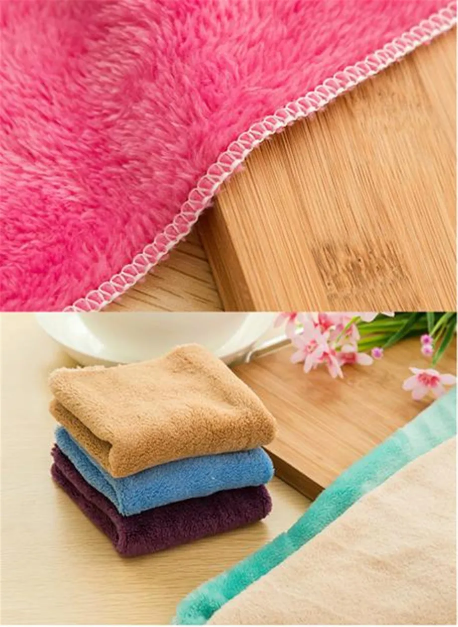 5 шт. супер высокое качество анти-смазка ткань из бамбукового волокна стиральная Полотенца Magic Кухня тряпки для мытья дропшиппинг A35