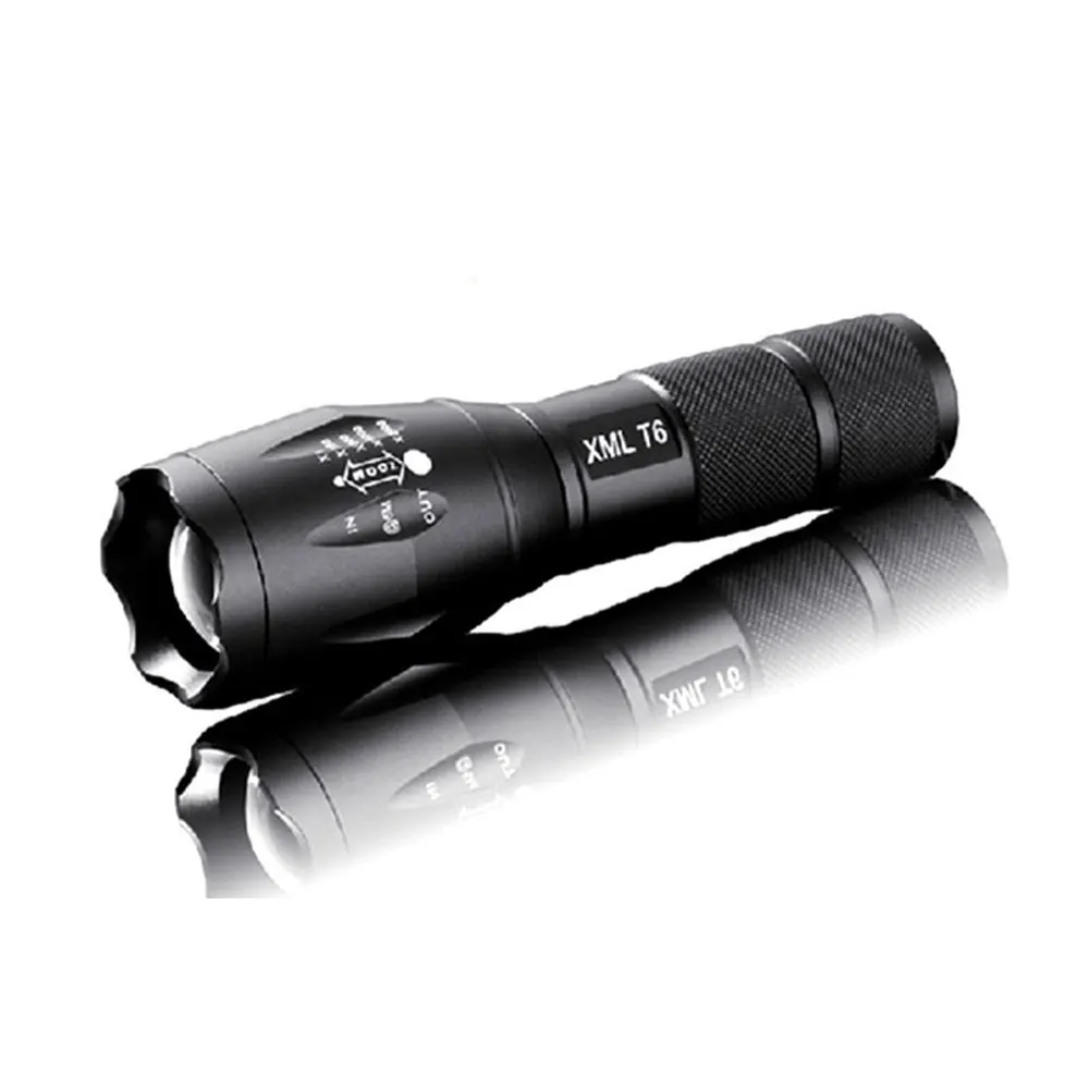 Портативный светодиодный светильник фонарь масштабируемый фонарик 8000LM E17 CREE XM L T6