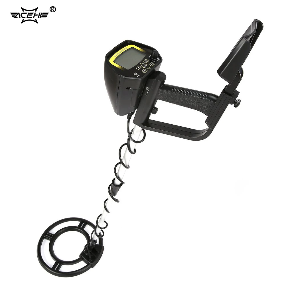 

ACEHE Underground Metal Detector MD4060 Professional Portable Mini Handheld Treasure Hunter Gold Digger Finder Length Adjustable