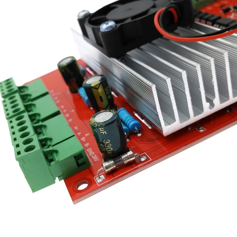  Placa de adaptación con ventilador MACH3 CNC USB 100Khz 3 ejes interfaz controlador de movimiento T